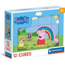 Peppa malac 12 darabos mesekocka