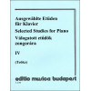 Z.12008 Válogatott etűdök zongorára IV.