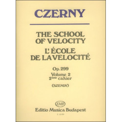 Z.13078 Czerny: The school of velocity Op.299