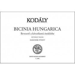 Z.2806 Kodály Zoltán: Bicinia Hungarica - második füzet