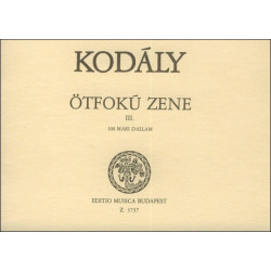 Z.3737 Kodály Zoltán: Ötfokú zene III.