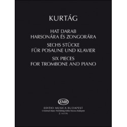 Z.14176 Kurtág György: Hat darab harsonára és zongorára