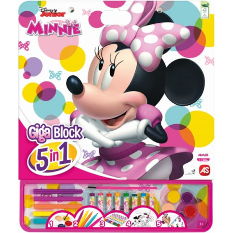 Minnie 5 az 1-ben óriás színező matricákkal