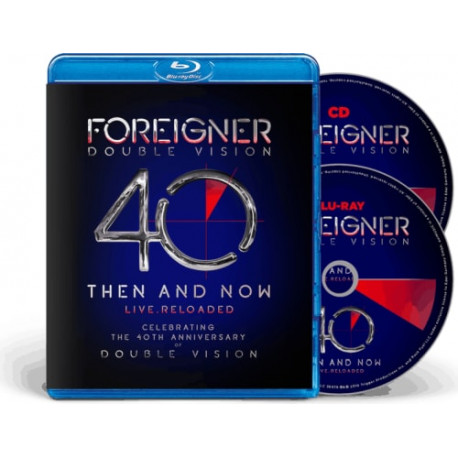 Blu-ray Foreigner: Double Vision: Then and Now (Blu-ray+CD)