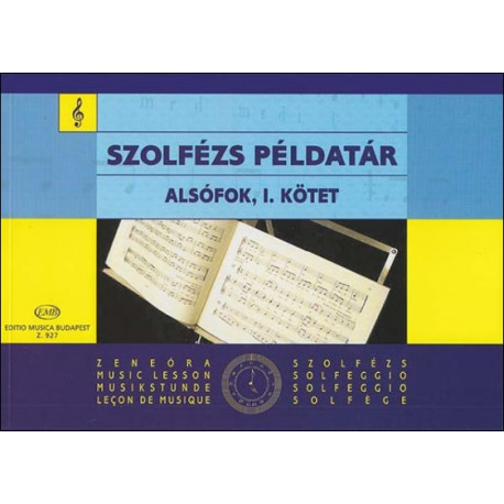 Z.927 Szolfézs példatár alsófok I. kötet