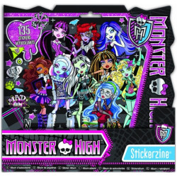 Monster High matrica album 135 matricával