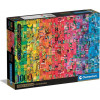 ColorBoom Collection - Kollázs kompakt puzzle 1000 darabos