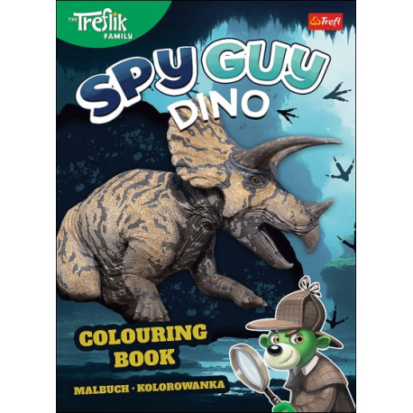 Spy Guy Dinoszauruszok kifestő