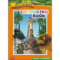 Madagaszkár kifestő