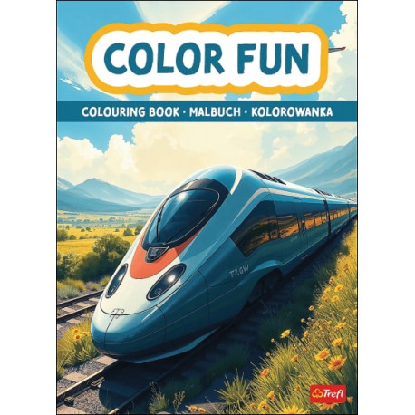 Vonatok és repülők kifestő