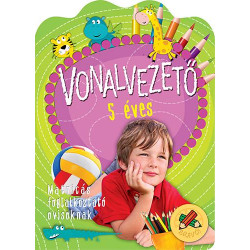 Vonalvezető 5 éves - Matricás foglalkoztató ovisoknak
