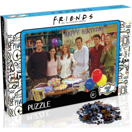 Jóbarátok: Boldog születésnapot puzzle 1000 darabos