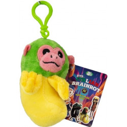 Italian Brainrot kulcstartó plüss 10cm - Chimpanzini Bananini
