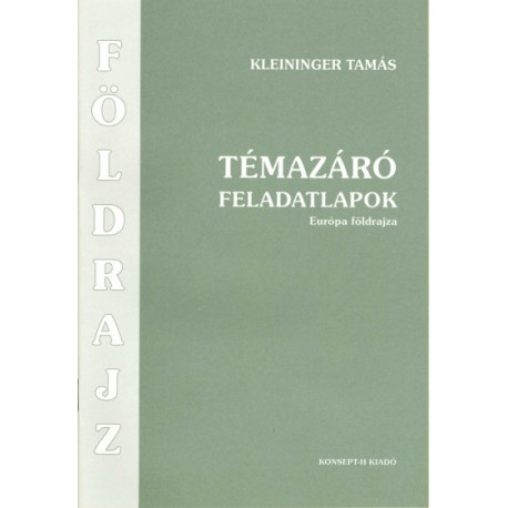 Európa földrajza feladatlapok