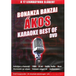 DVD Bonanza Banzai és Ákos: Best Of Karaoke